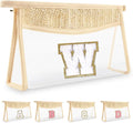 Personalized Initial Letter Bag Boho Straw Clear Makeup Bag,Small Cute Chenille Varsity Letter Bag With Zipper,Beach Travel Toiletry Bag,Portable Monogrammed Cosmetic Bag for Women Girls,W