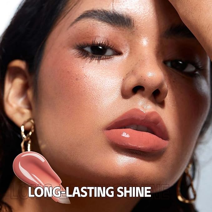 3D Voluming Lip Gloss Long Lasting Moisturizing Lip Gloss for Women Shine and Glowy Finish Lip Makeup