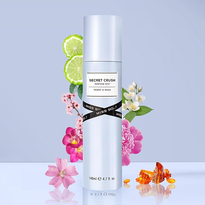 So...? Secret Crush Perfume Mist for Women - 4.7 oz Mist - Pack of 2