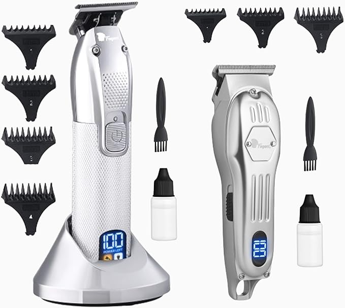 Fagaci Professional Hair Trimmers for Men, Zero Gap Trimmer with Powerful Motor, Hair Detailer Trimmer Cordless, Hair Edger for Barber
