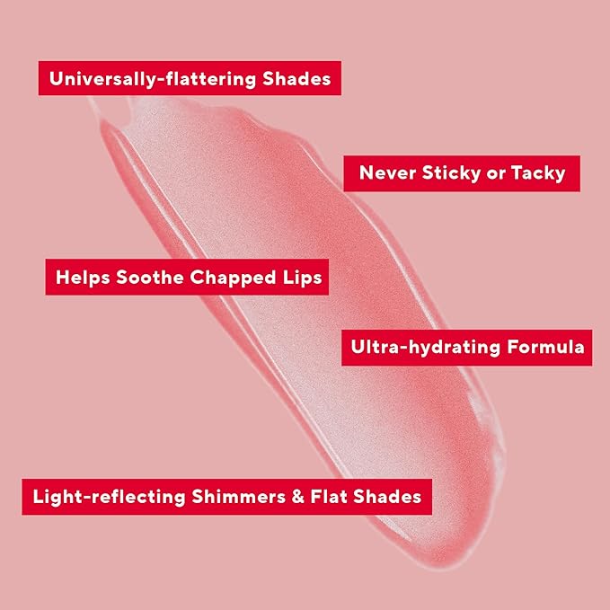 Mirabella - Luxe Advanced Formula Lip Gloss, Non-Sticky Hydrating Lip Glosses with Vegan Lanolin, Jojoba Oil & Vitamin E, Long-Lasting & Cruelty-Free Makeup, Sublime (Rich Purple Plum)