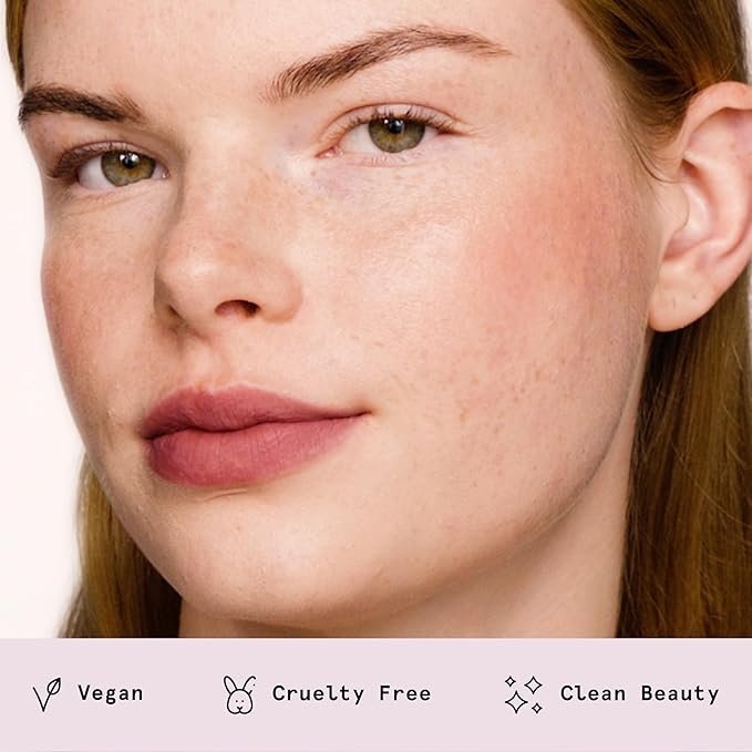 Beauty Pie Unlipstick Modern Matte Lip Tint – Unforgettable (Warm Red), Lightweight Hydrating Balm-Tint, Long-Wearing Blur-Matte Finish, 0.11 oz