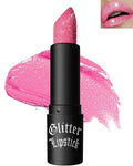 Diamond Glitter Matte Lipstick,Pink Shiny Lip Gloss Lip Tint Stain,Sparkling High Pigment Longlasting Waterproof Non-Stick Cup Lipgloss Lipstick,Shimmer Tinted Lip Blam Lipstain for Women Makeup-05