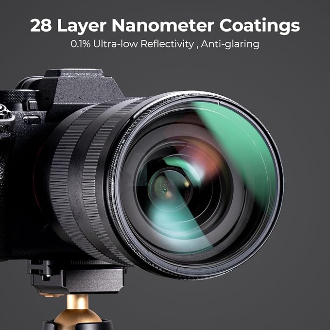 K&F CONCEPT 77mm Ultra-Low Reflectivity Circular Polarizers Filter 28 - Image 5
