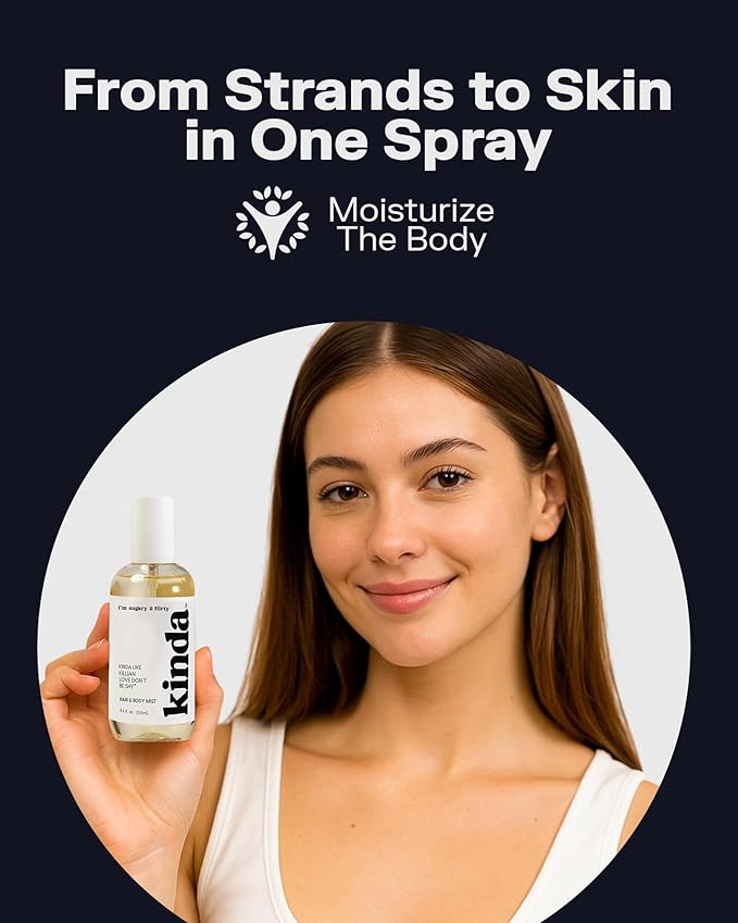 PB ParfumsBelcam KINDA I’m Sugary & Flirty Hair & Body Mist – Our Version of Kilian Love Don’t Be Shy – Sweet Creamy Floral Scent with Neroli, Bergamot & Orange Blossom, Long-Lasting Mist, 8.6 fl.oz