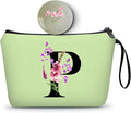 Birthday Inspirational Bridesmaid Proposal Team Small Gifts for Women Mom Aunt Teacher Sister Coworkers Makeup Cosmetic Bag Travel with Mirror Mothers Day Christmas Graduation P
