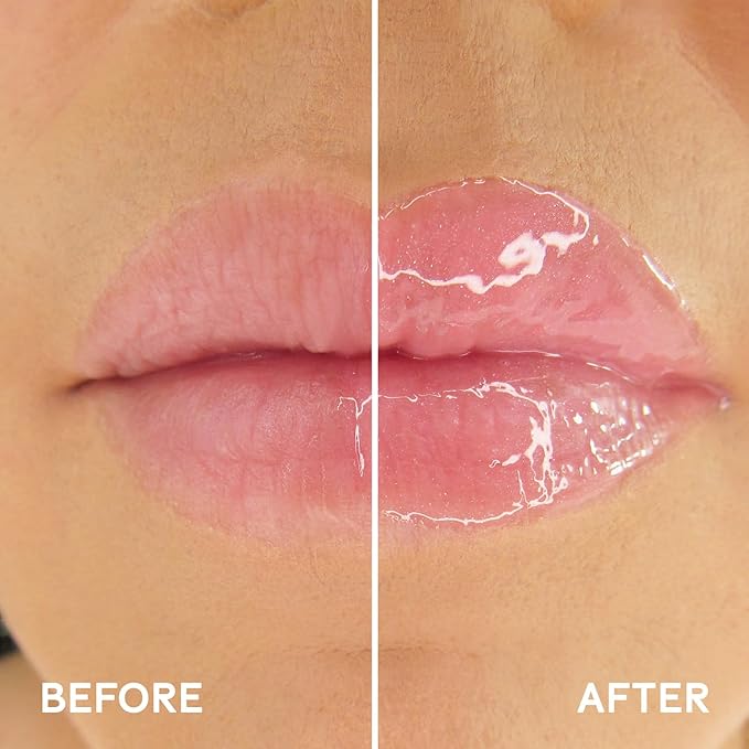 Winky Lux Passion Very There Lip Oil - Hydrating Baby Pink Tint with Jojoba Oil, Non-Sticky Glossy Lip Oil, Tinted Pink Gloss for Juicy Lips & Soft Vanilla Scent