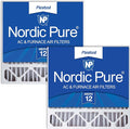 Nordic Pure 20x20x5 Honeywell/Lennox Replacement MERV 12 Air Filters 2 Pack by NordicPure