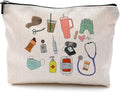 Nurse Makeup Bags - Cosmetic Bags With Zipper for Nursing Students