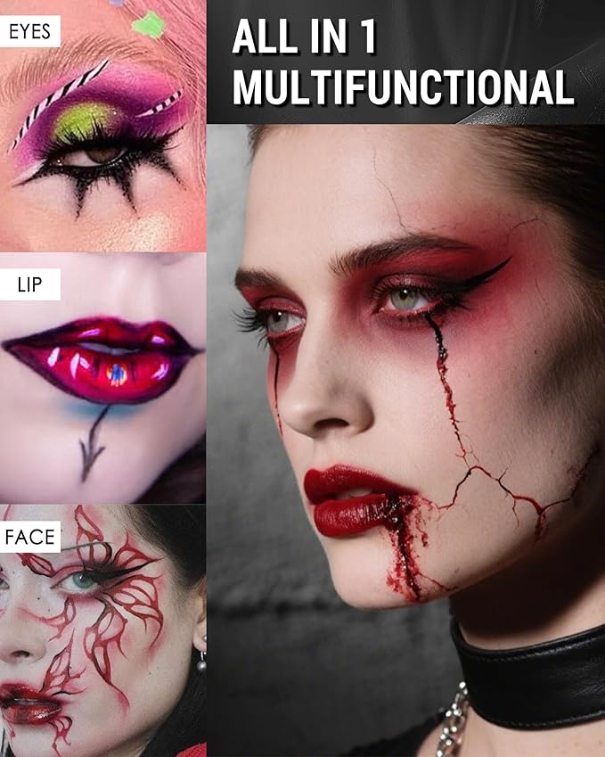 Yellow Lipsticks,Long Lasting Lipstick,Hydrating Matte Velvet Lip Stick,Intense Lip Color Non Stick Waterproof&Smudge Proof Lipstick,Facial Beauty Lipsticks Make up for Halloween Party,Stage Makeup-06