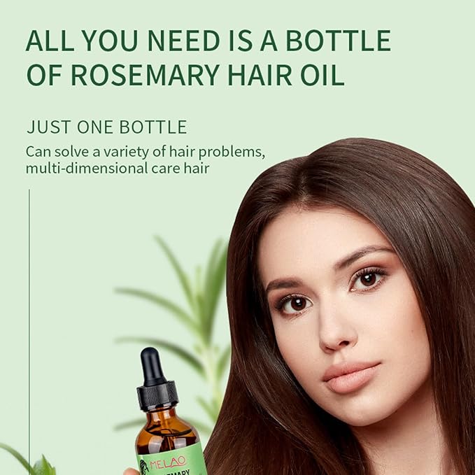 Organics Rosemary Mint Scalp & Hair Strengthening Oil for All Hair Types, 2 Ounce (2 FL Rosemary Mint Oil)