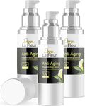3 Pack - Derm La Fleur Anti- Aging Serum - Derm La Fleur Plus, Derm La Fleur Luxe 3 Bottles Serum For 3 Months, Derma Fleur Moisturizing Skin Conditioner.