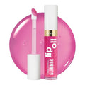 REVLON Super Lustrous Glimmer Lip Oil, Moisturizing & Tinted, Shiny Finish, Made with Plant-Based Squalane, 004 Gone Rose, 0.13 fl oz
