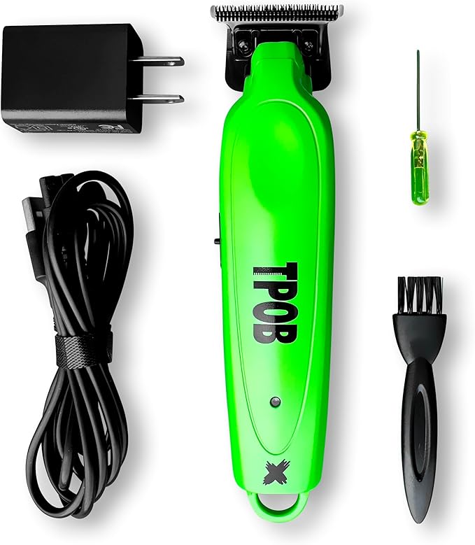 TPOB X Digital Brushless 7200rpm Professional Hair Trimmer Hair Clippers for Men, Psycho Blade Trimmer Cordless Rechargeable Edgers Clippers