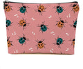 Ladybug Makeup Bag Ladybug Lovers Gifts Cosmetic Bag Insect Themed Gifts for Women Girls Friend Daughter Entomologist Gift Travel Organizer Zipper Pouch Graduation Birthday Friendship Gifts