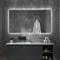 500 X800 mm Illuminated Backlit LED Bathroom Mirror, Wall Mounted Multifunction by JSLJDM