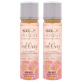 So...? Unique Body Mist - Coral Daisy for Women - 5.1 oz Body Mist - Pack of 2