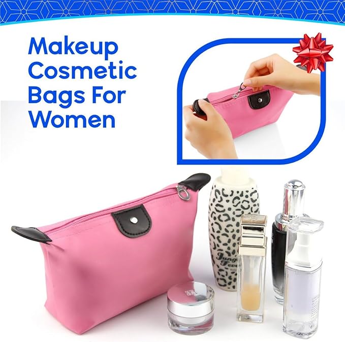 Large Travel Quilted Makeup Bag for Women, Floral Cotton Cosmetic Bag, Coquette Aesthetic Floral Toiletry Organizer Bag