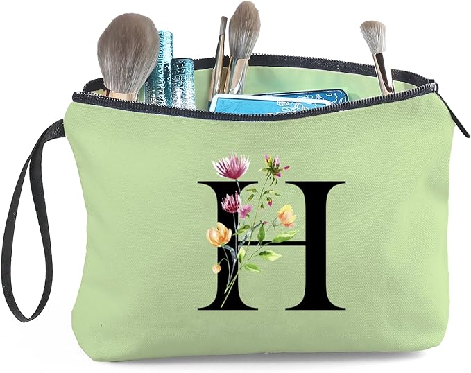 Birthday Inspirational Bridesmaid Proposal Team Small Gifts for Women Mom Aunt Teacher Sister Coworkers Makeup Cosmetic Bag Travel with Mirror Mothers Day Christmas Graduation H