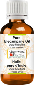 Greenwood Essential Pure Elecampane Oil (Inula helenium) Cold Pressed 50ml (1.69 oz)