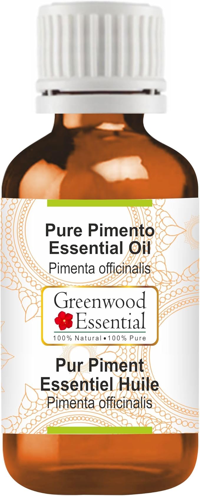 Greenwood Essential Pure Pimento Essential Oil (Pimenta officinalis) Steam Distilled 15ml (0.50 oz)
