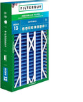 Filterbuy 16x26x5 Air Filter MERV 13 Optimal Smoke & Allergy Defense, Pleated by Filterbuy
