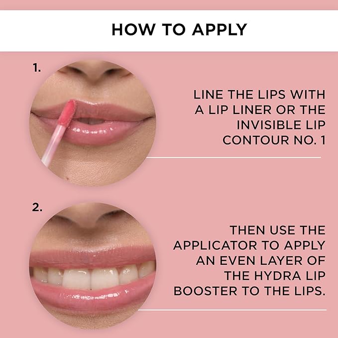 ARTDECO Hydra Lip Booster - Translucent Rose - Hydrating Lip Gloss with Boosting Effect - Hint of Color & Beautiful Shine - Non-Sticky Finish - Lip Care - Lip Oil - Makeup - Hyaluron - 0.21 Fl Oz