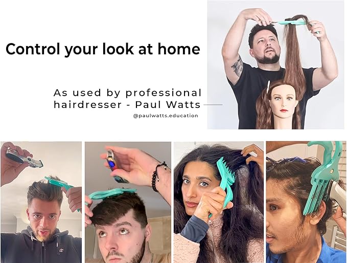 – The Easy Way to Cut Your Own Hair at Home | DIY Haircut Tool for Men | Use with Your Hair Clippers for Clean, Even Trims Every Time