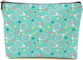 Tennis Gifts, Inspirational Tennis Makeup Bag, Tennis Accessories Tennis Gift Cosmetic Bag Toiletry Bag, Tennis Player Graduation Birthday Gifts for Women Girls Tennis Lovers Sister Bestie