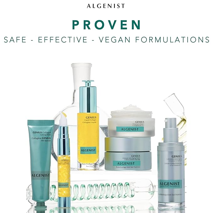 Algenist Green Microalgae Retinol+ Regenerating Serum - Anti Aging Serum with Plant Based, Time-Release Retinol - Evens Texture + Visibly Reduces Deep Lines & Wrinkles with Minimal Irritation (1 oz)