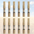 Cigarette Filters Wheat Straw 12pcs Cigarette Holder Reusable Clean Tar Tobacco by CaLeQiEverydayLifeAssistant
