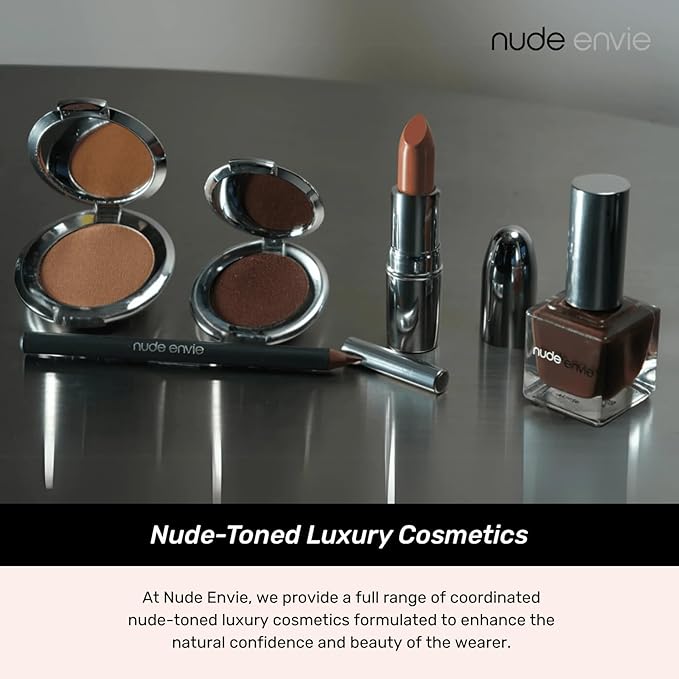 nude envie - Lip Liner - Smooth, Precise & Easy Application - Pigmented, Long-Lasting Lip Pencil - Add Definition - Prevents Feathering - Sharpenable - Vegan, Paraben-Free & Cruelty-Free - Spicy