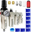 Upgraded 1/2" NPT Heavy Duty Industrial Grade 4 Stage Air Drying System by Unknown