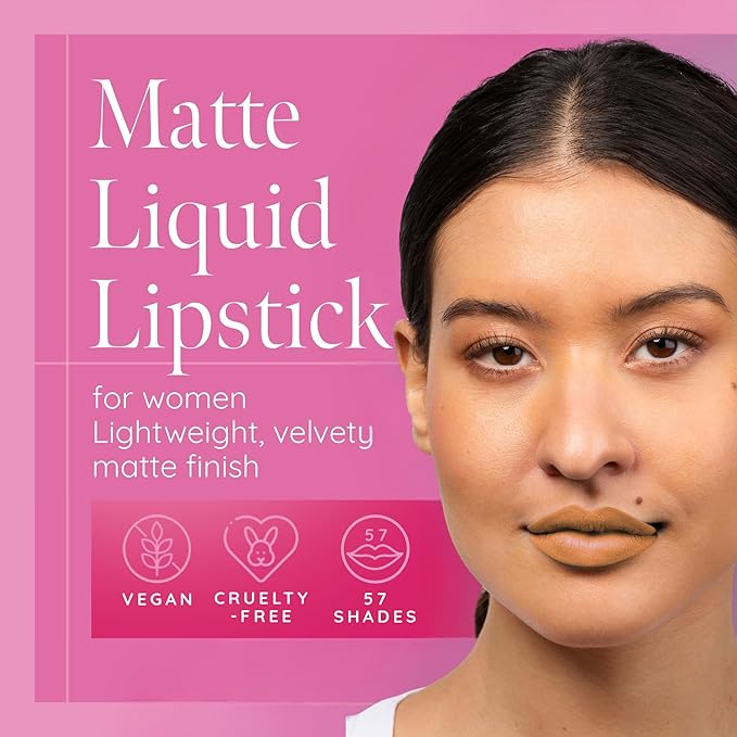 Aromi Yellow Gold Matte Liquid Lipstick | Long-Lasting Lip Color for Women, Apricot Squash Shade, Vegan, Waterproof, Burnt Pumpkin Shade (Honey Mustard)