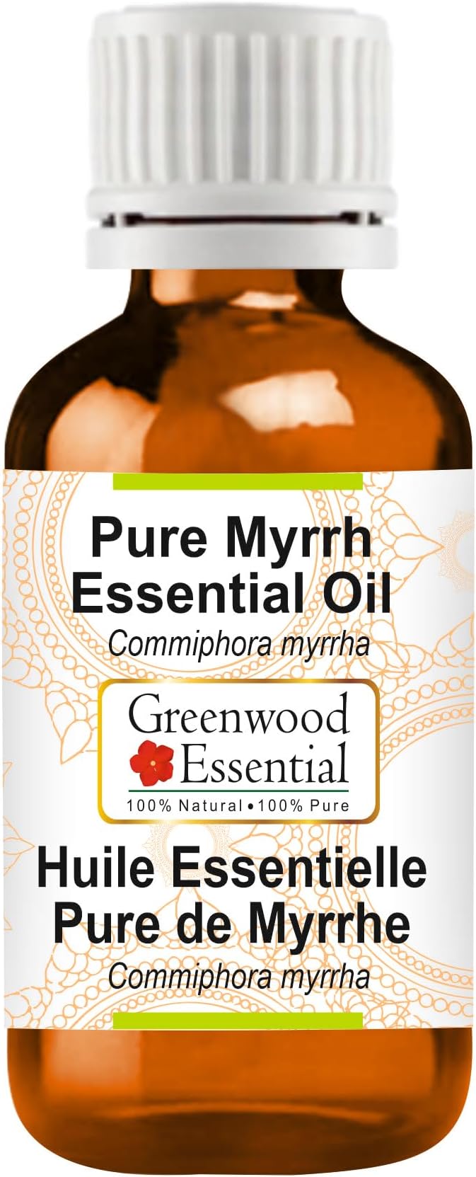 Greenwood Essential Pure Myrrh Essential Oil (Commiphora myrrha) 10ml (0.33 oz)