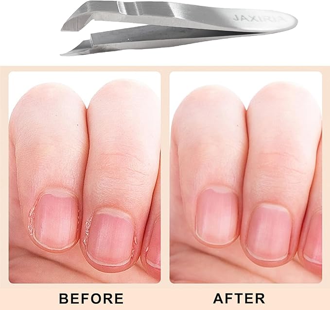 Mini Nail Cuticle Trimmer Kit Cuticle Nipper Cutter Nail Polish Pusher Cuticle Peeler Scraper Perfect for Hang nails - for Fingernails and Toenails(1 Pack)