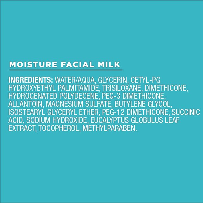 Curel Japanese Skin Care Moisture Facial Milk, Face moisturizer for Dry, Sensitive Skin, pH Balanced, Relieves Tightness and Calms, Fragrance & Alcohol Free Face Lotion, Facial Serum, 4 Fl Oz