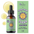 Purifect Cool Calm Clear Tea Tree Oil Redness Relief Face Serum – Removes Blemishes, Acne Scars and Soothes Dry, Itchy, Sensitive Skin – Made in USA with Vitamin E, Shea butter, Jojoba & for Face
