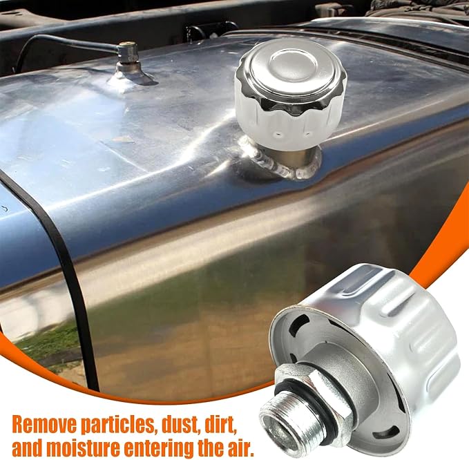 3/8" NPT Breather Cap with 40 Micron Filtration | C-Type Hydraulic Tank Cap & - Image 7