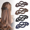 4 Pack Vintage French Barrette Hair Clips, 2025 New Hair Accessories for Women, Strong Hold No Slip Styling (Style A)
