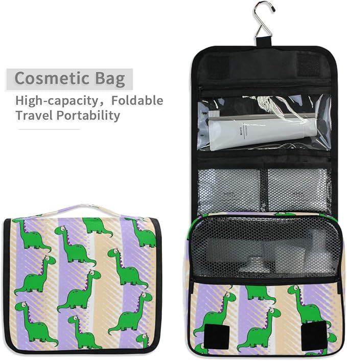 senya Hanging Travel Toiletry Bag Kit Makeup Case Cosmetics Organizer for Men Women