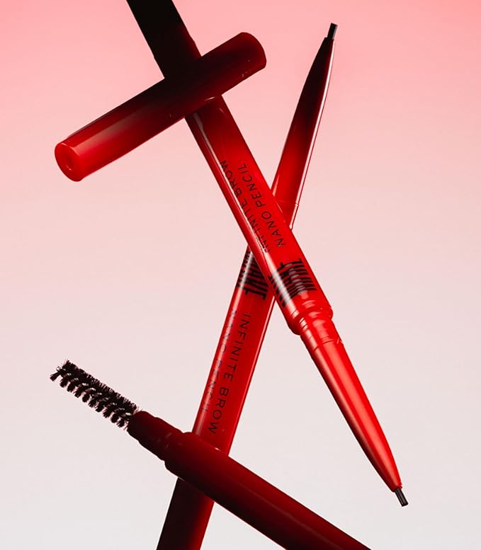 MAKE Beauty Nano Brow, Micro Eyebrow Pencil. Long-Lasting Smudgeproof Eye Brow Makeup for Hairlike Lines. Precision Liner for Natural-Looking Eyebrows - Shade, Cool Taupe Medium Brown