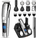 Ufree Beard Trimmer for Men, Waterproof Electric Razor for Nose, Body, Face & Mustache, Cordless Hair Clippers Shavers Grooming Kit, Gifts for Men Husband Father