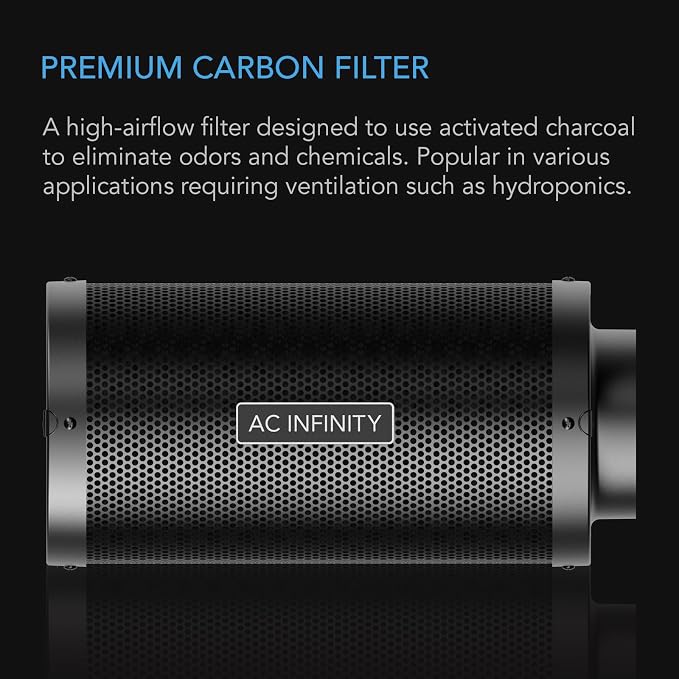 AC Infinity Air Carbon Filter 4" - Image 2