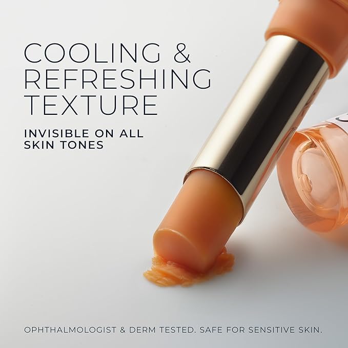 RoC Multi Correxion Revive + Glow Eye Balm with Vitamin C (0.14 oz) + Retinol Eye Cream Packette