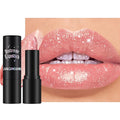 Jolilab Sparkling Lip Gloss, Long Lasting Waterproof Moisturizer Lip Balm Glitter Shimmer Metallic, Diamond Shiny Bold Glow Goth Lipstick for Women Girls, Non-sticky (1, 02#)