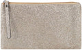 Celestial Glitter Makeup Pouch – Six Stunning Shades - Festive Cosmetic Bag (Solar Gold)