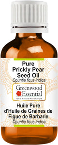 Greenwood Essential Pure Prickly Pear Seed Oil (Opuntia ficus-Indica) Natural Therapeutic Grade 30ml (1 oz)