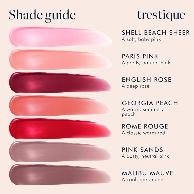 TRE'STIQUE Prime And Shine Lip Crayon, Refillable Shiny Lipstick With Built-in Primer, Clean Beauty Makeup, Lipstick For Women, 2-in-1 Glossy and Lip Primer