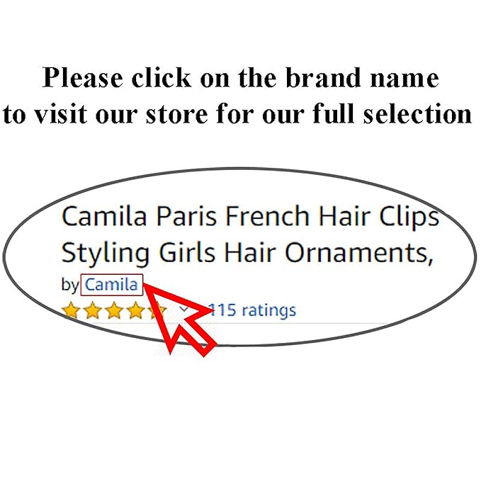 Camila Paris CP3157 French Hair Clip for Women, Handmade, Tokyo, Small Girls Hair Claw Clips Jaw, Durable Styling Hair Accessories for Women, Strong Hold No Slip Grip, Made in France